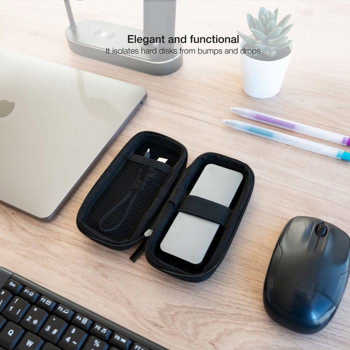 Tooq Estuche Protector para Caja Externa M2 Negro TQBC-M201B Tooq Estuche Protector para Caja Externa M2 Negro TQBC-M201B